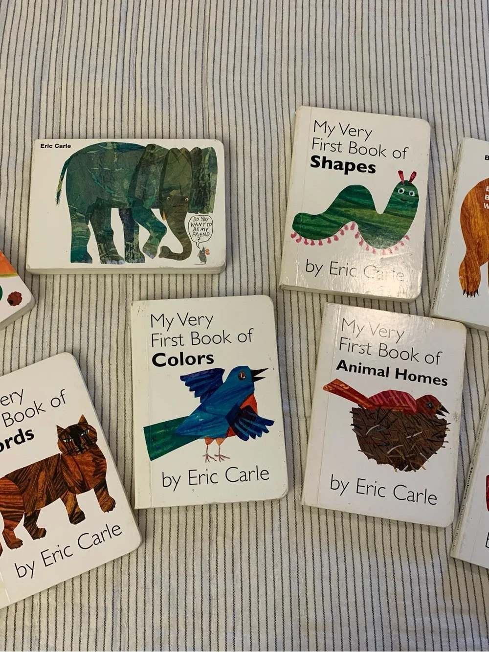 Lot of Eric Carle My Very First Board Books